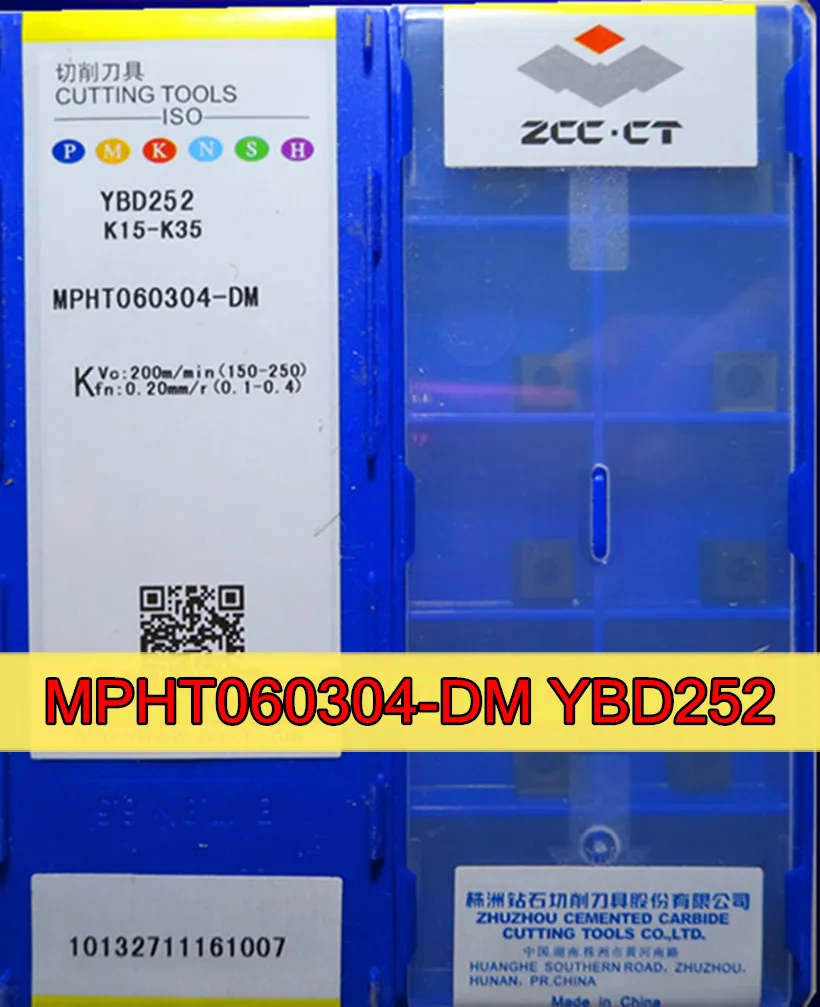 10 шт./партия твердосплавная вставка ZCC.CT 100% оригинал обработка: чугун |