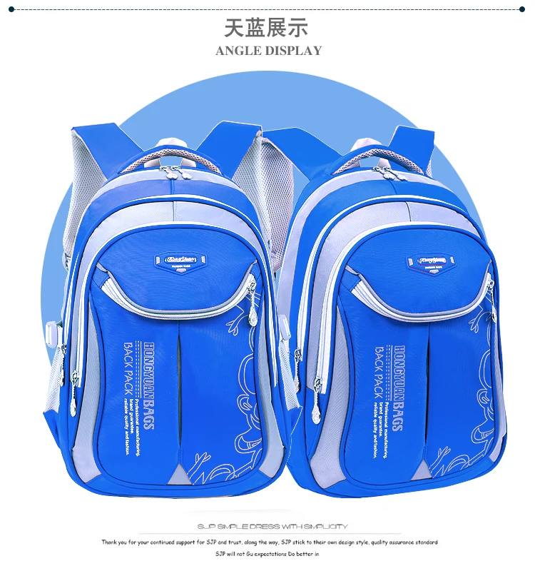 Новые детские школьные рюкзаки для девочек и мальчиков, нейлоновый водонепроницаемый детский Ранец, школьный рюкзак Mochila Escolar, вместительный студенческий рюкзак