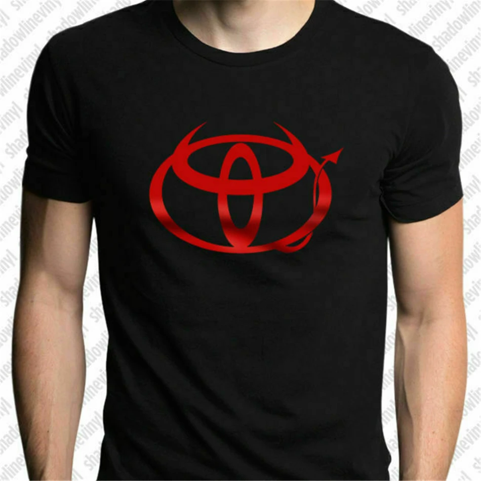 Новый Toyota Evil Logo Trd Racing Development Camry футболка S-3Xl высокого качества |