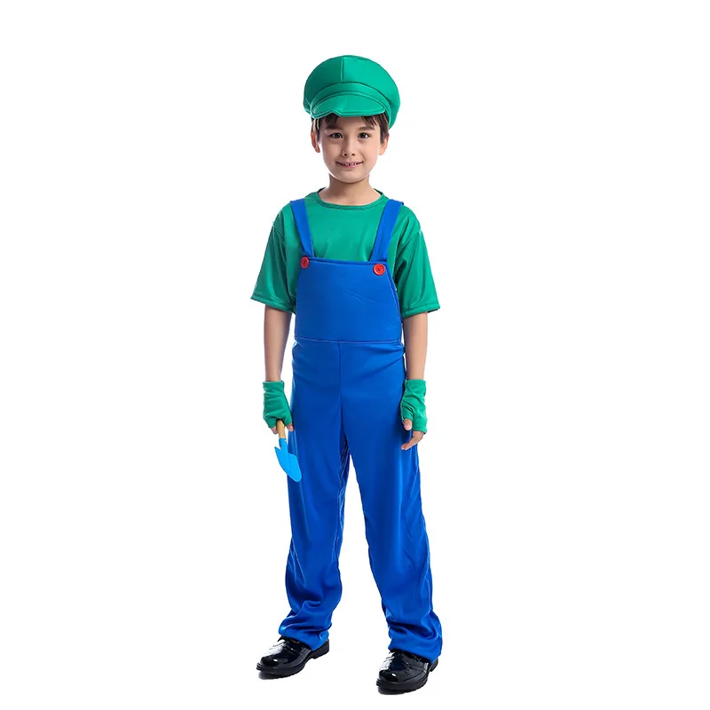 Happy Farmer Gardener Career Costume Cosplay For Children Halloween Costume For Kids