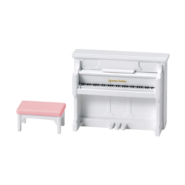 Sylvanian Families Dollhouse Playset Piano set Furniture Accessories Gift Girl Toy No Figure New #5147 2