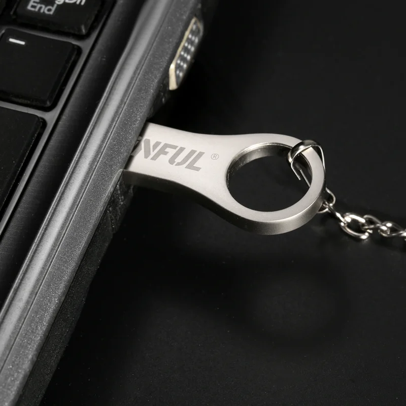 Водонепроницаемый металлический usb флеш накопитель BiNFUL 4 ГБ 8 16 32 64 128 ГБ|USB