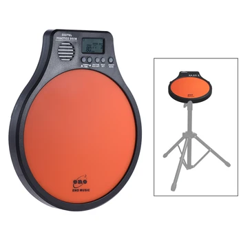 

eno DEM-40 Multifunction 3 in 1 Portable Electric Digital Practice Drum Pad with Metronome / Counting / Speed Detection Mode