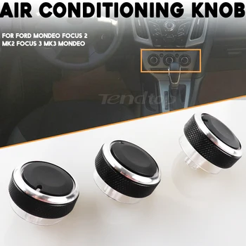 

For FORD FOCUS 2 MK2 Focus 3 MK3 2005-2017 Mondeo C-MAX AC Heater Climate Control Knob Panel Switch Knobs Buttons Car Accessorie