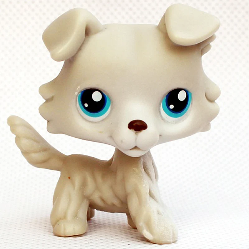 Лпс стоячки кошки игрушки Lps кошка редкие животные pet shop игрушки подставки Собака Такса колли кокер спаниель great dane Хаски старый Рисунок Коллекция - Цвет: 363