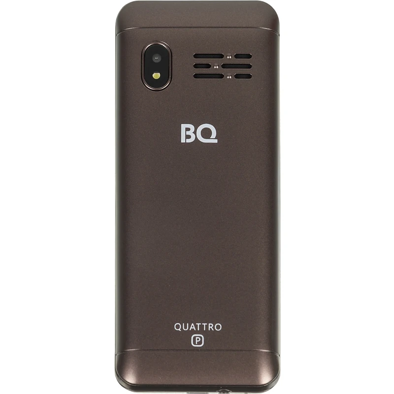 Мобильный телефон BQ Quattro Power 2812 32Mb коричневый 4Sim 2.4" TN 240x320 0.03Mpix
