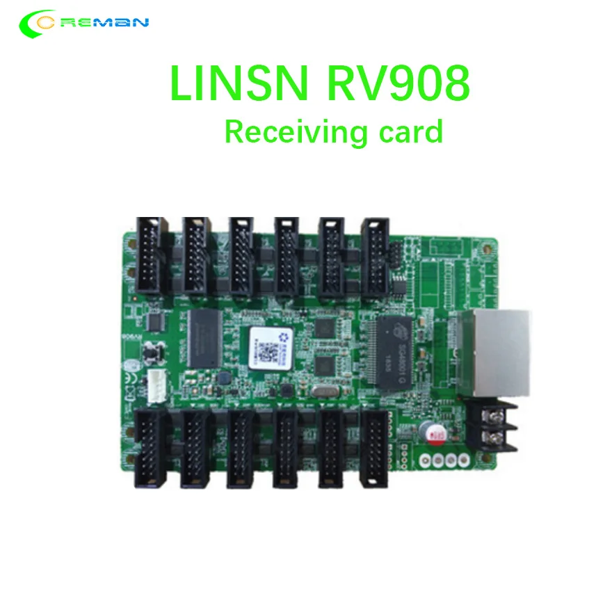 

Full Color LED Display LINSN Receiving Card LINSN RV908 RV908M LED control system video wall P2 P3 P4 P5 P6 P8 P10 led screen