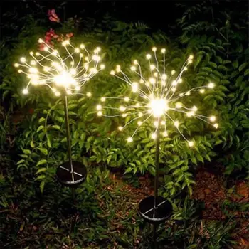 

Solar Energy Solar Fairy Light Fairy Bouquet Dandelion Lights Firework String Light Xmas Decor Landscape Lamp Christmas Home