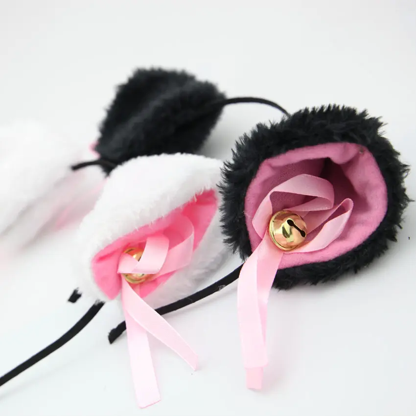 Аниме Neko кошачьи уши танец лисицы милые уши часть плюшевый головной убор "горничная" аксессуары косплей Сейлор Мун Хэллоуин Вечерние