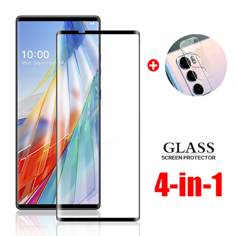 

For LG Wing 5G LM-F100N 6.8" 3D Full Cover Slim Tempered Glass For LG Wing lgwing Camera Lens Screen Protector Glass