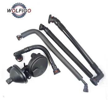 

WOLFIGO New Set 5 PVC Crankcase Vent Valve & Oil Separator Hoses for X3 Z3 Z4 Series 3 5 7 11617501566 11617504535 11611432559