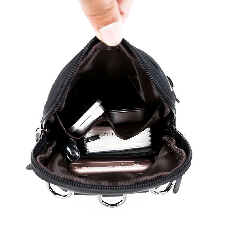 Забавные мужские маленькие сумки мессенджеры из натуральной кожи повседневный