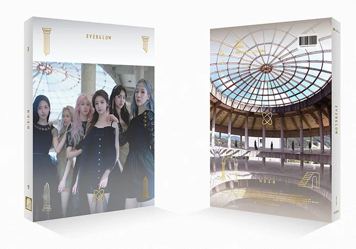 

[MYKPOP]~100% OFFICIAL ORIGINAL~ EVERGLOW Single #2: HUSH Album, KPOP Fans Collection - SA19091601