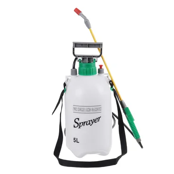 

5L Garden Pressure Sprayer Bottle Outdoor Plant Flower Watering Spray Tools Garden Sprayer with Shoulder Strap Gardening Tool