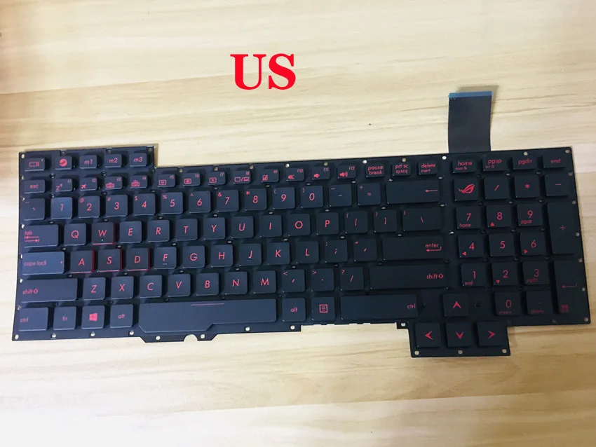 Новая клавиатура для ASUS G750 G750J G750JH G750JM G750JS G750JW G750JX G750JY G750JZ SL/US/AR, Корейская, американская, Арабская Раскладка