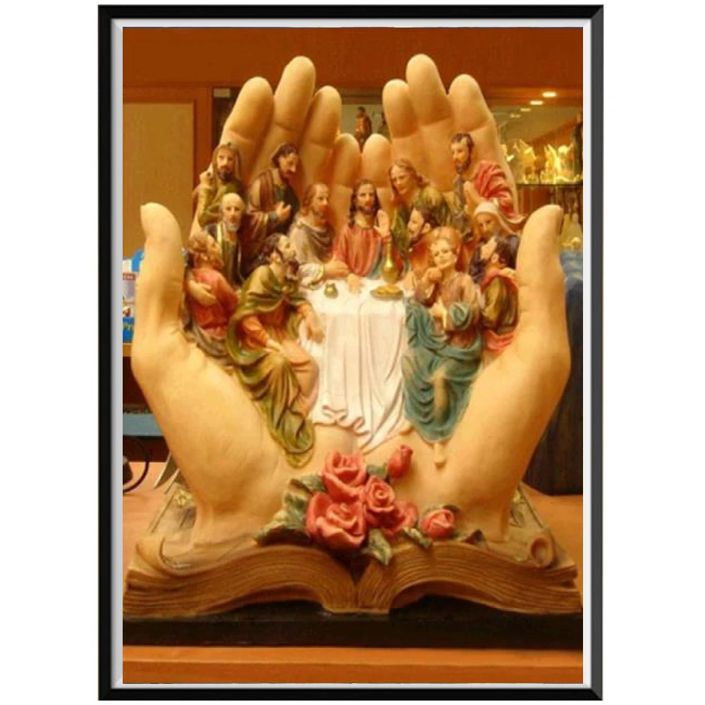 

Religious 5D DIY Diamond Painting Adult Digital Painting & Digital Coloring Family Living Room / Bedroom Decorating Craft Gift