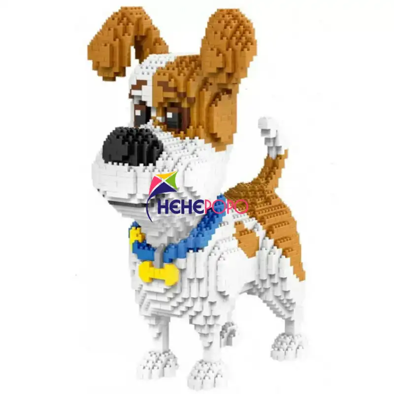 Children Toy Building Blocks Anime Mike Dog Construction Kits Model MicroBlock Blocks