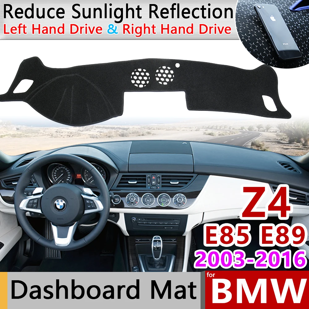 

for BMW Z4 E85 E89 2003~2016 Anti-Slip Mat Dashboard Cover Pad Sunshade Dashmat Carpet Protect Accessories 2006 2008 2009 2010