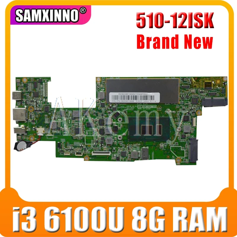 

MIIX510 motherboard for Lenovo MIIX 510-12ISK laptop motherboard processor i3 6100U 8G ram 100% test work