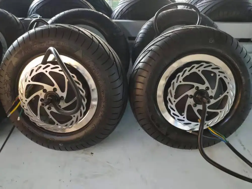 

Motor with tire and disc for Dualtron X scooter