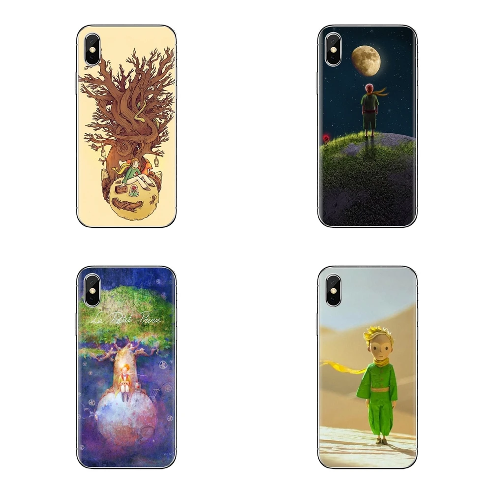 Мягкий чехол для Xiao mi 4 5 5s 6 A1 A2 5X6X8 9 Lite SE Pro Max Mix 2 3 2S Little Prince Night Planet Франция |