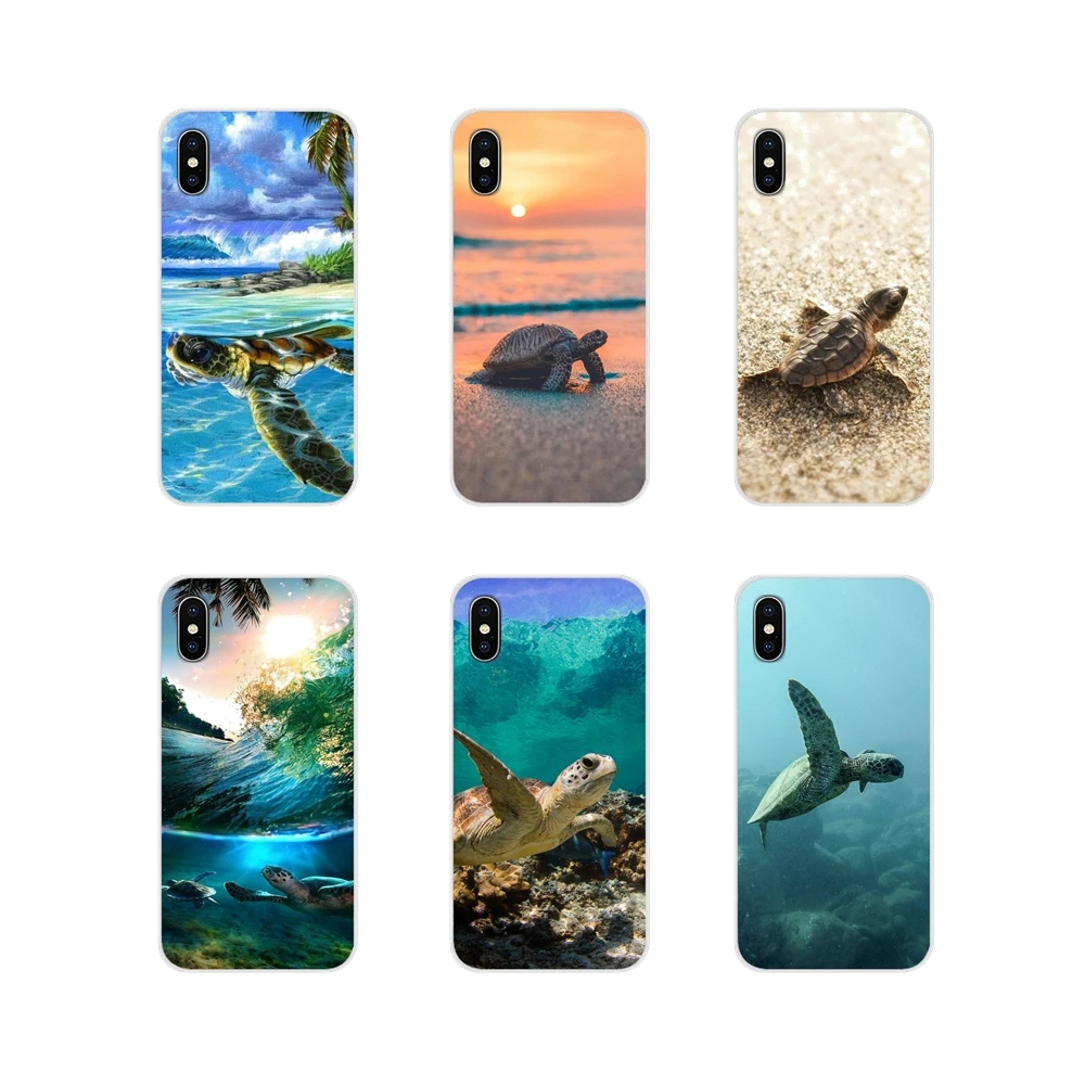 Милый чехол с морской черепахой аксессуары для телефона чехлы Apple iPhone X XR XS 11Pro MAX
