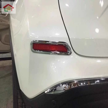 

ABS Chrome Modified Cars Rear Fog Light Lamp Cover Trim Tail Fog Light Cover For Nissan Murano 2016-2019Modified Car Accessories