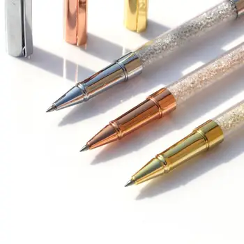 

Metal Crystal Signature Pen Office Stationery Multi-color Delicate Pen Gift