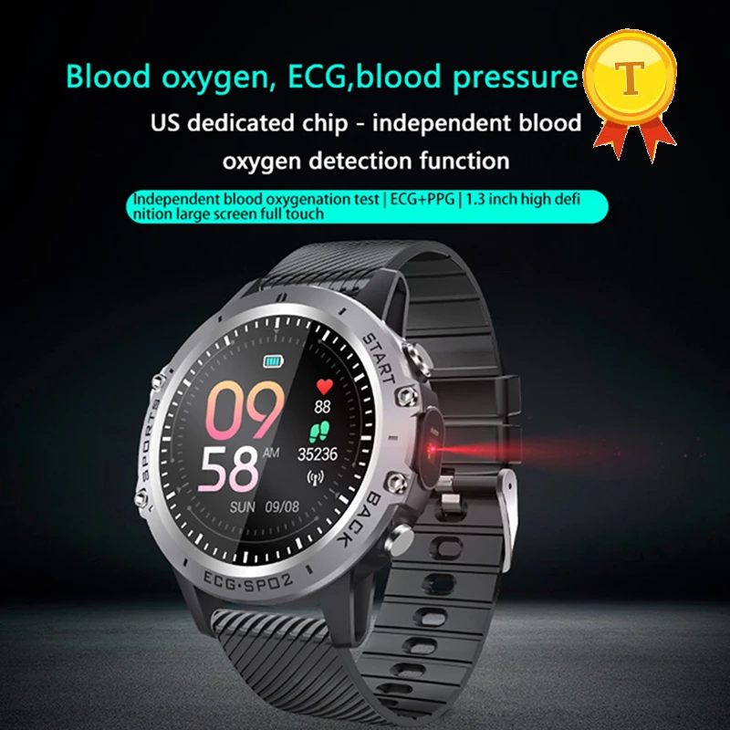 2020 Смарт часы ECG ppg Bluetooth фитнес трекер кровяное давление пульсометр spo2