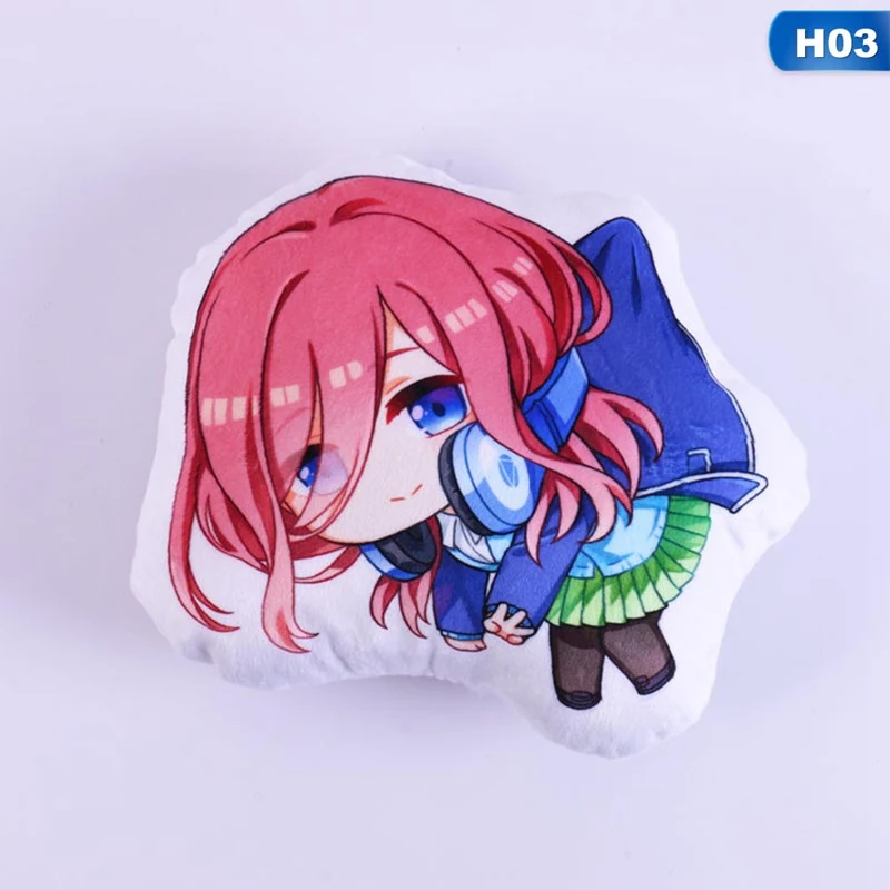 PW0870H03 Наволочка сексуальная девушка nakano nino Dakimakura nakano miku - Цвет: PW0870H03