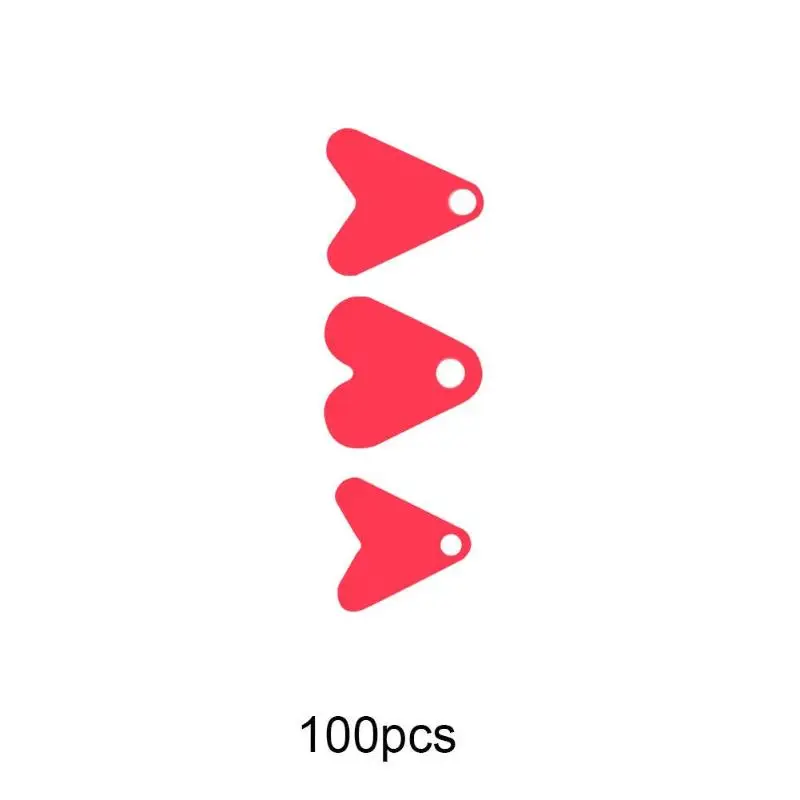 100 шт./лот пластиковый рыболовный хвост для Блесен ложка форель рыболовные
