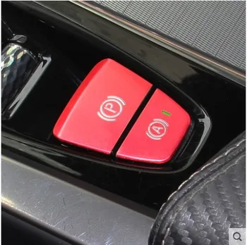 

For Volvo XC60 XC90 2018 2019 Car Electronic Hand Brake Button Panel Frame Sticker Trim 2pcs