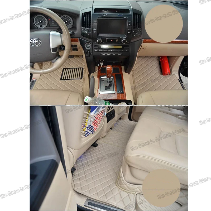 Кожаные автомобильные коврики lsrtw2017 для toyota land cruiser 100 Lexus LX 570 470 lc80 lc200 lc100 1995 2020 2019