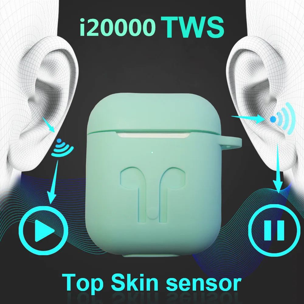 

i20000 Pro Super X TWS Bluetooth earphone 1536U Headset 5D Subwoofer Earbuds Charging Renamed Gps Pop-up Window for Smartphone