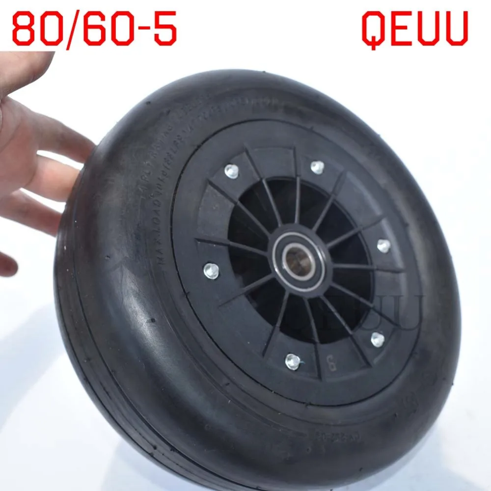 DIY Go-kart колеса 80/60-5 бескамерная покрышка Для XiaoMi 9 качающаяся автомашина 8 дюймов Go-kart переднее колесо бескамерное колесо шины
