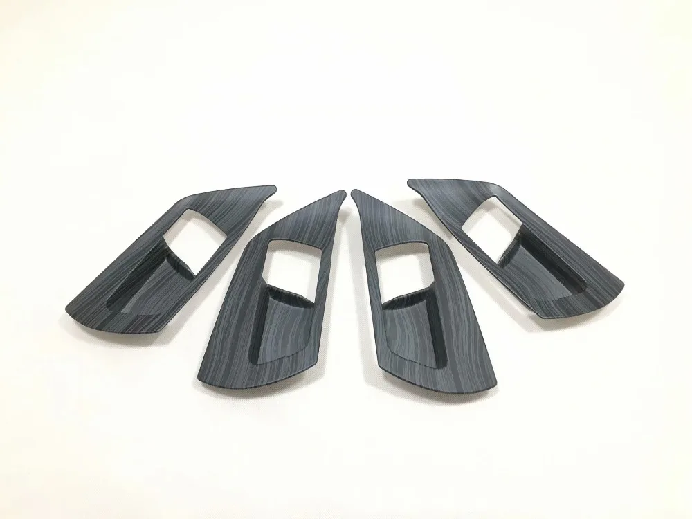 For Toyota RAV4 ABS Chrome Car body Door inner built Handle Bowl Cup Cover Trim Insert Cover Sticker frame lamp