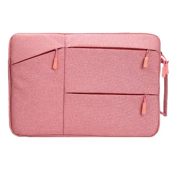 

Pink Oxford Style Fashionable Laptop Notebook Sleeve Case Carry Bag Shockproof Handbag Suitable For Macbook