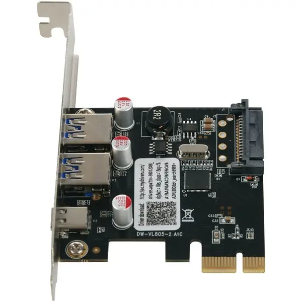 Usb 3 1 Type C Pcie Плата расширения Pci E к и 2 A 0 адаптер Express концентратор контроллера для