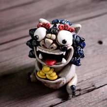 LUWU керамические чайники Китайский лев чай играть ручной работы китайский чайный набор кунг-фу украшения