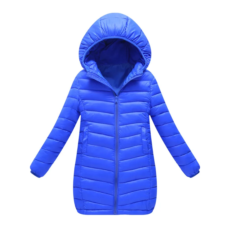 blue Зимние пальто и куртки для мальчиков детские спортивные куртки на молнии модная пэтчворк Толстая зимняя куртка для мальчика, зимнее пальто для девочек детская одежда - Цвет: blue