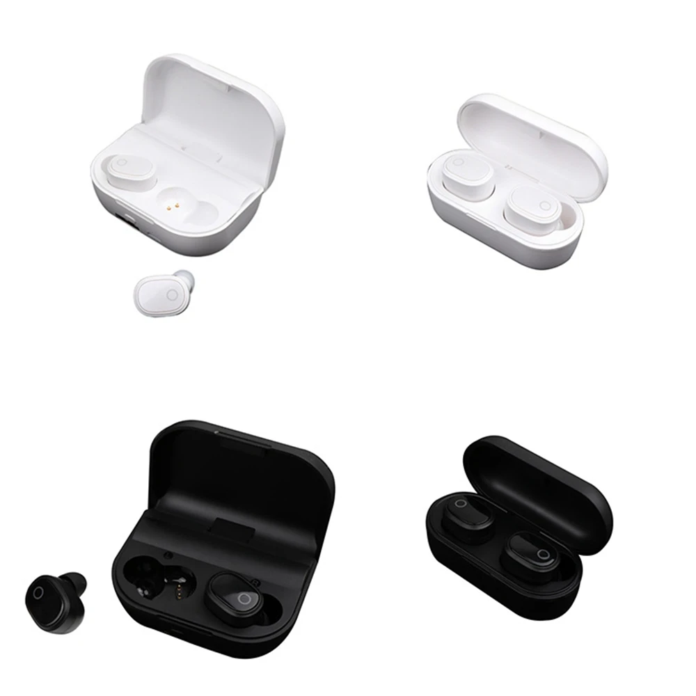 KISSCASE TWS Bluetooth наушники с управлением, HD стерео беспроводные наушники, Спортивная гарнитура, мини беспроводные наушники с внешним аккумулятором