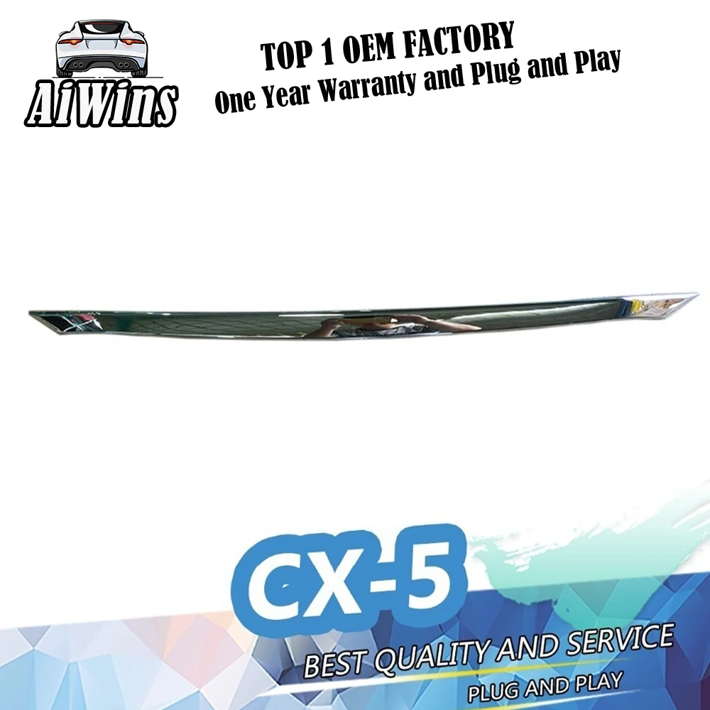 Aiwins крышка двигателя автомобиля передняя отделка для Mazda CX-5 CX5 Автомобильная накладка на капот декоративная крышка аксессуары