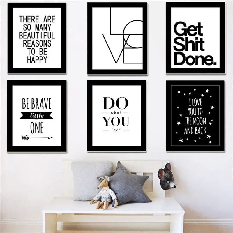 FEMINIST POSTERS A3 A4 Motivational Poster Inspirational Quote Wall Art Prints