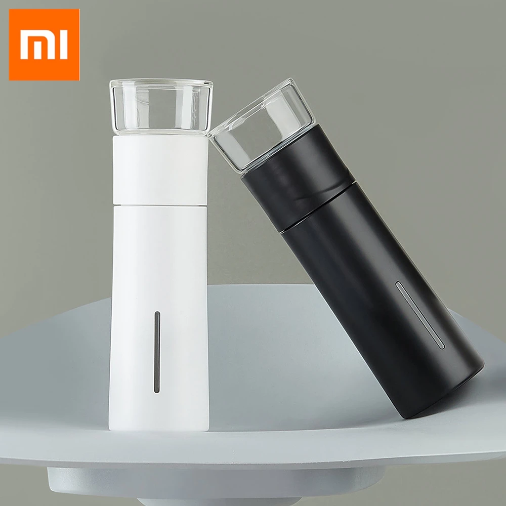 

Xiaomi Mijia PINZTEA 300ml Portable Water Mug Outdoor Travel Mugs Thermal Cup Tea Infuser Bottle Container Warm Keeping Cup