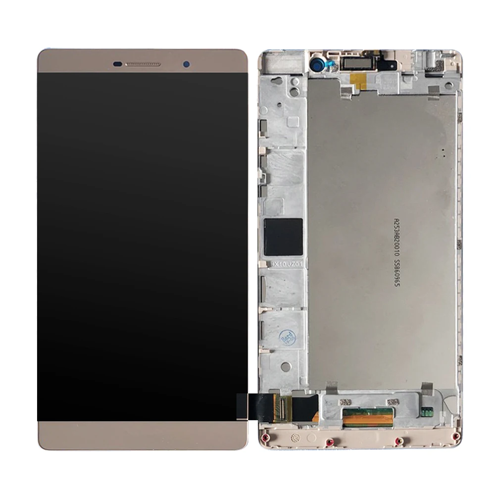 С рамкой lcd для huawei P8 Max lcd и сенсорным экраном 6,8 дюймов дигитайзер Замена+ инструменты для DAV-703L DAV-713L