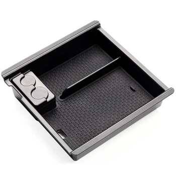 

Car Interior Central Armrest Box Storage Box Central Console Glove Tray For Toyota Tacoma