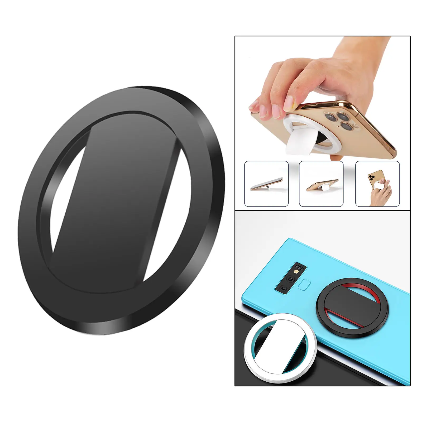 Magnetische Auto Telefon Halter 360 Grad Rotierenden Anti-slip