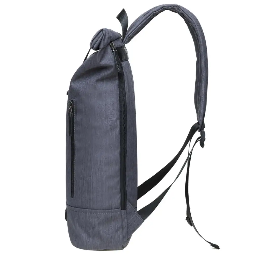 Рюкзак KAUKKO с рулонным верхом, винтажный рюкзак, 15 дюймов, для ноутбука, 45*29*12 см/16л