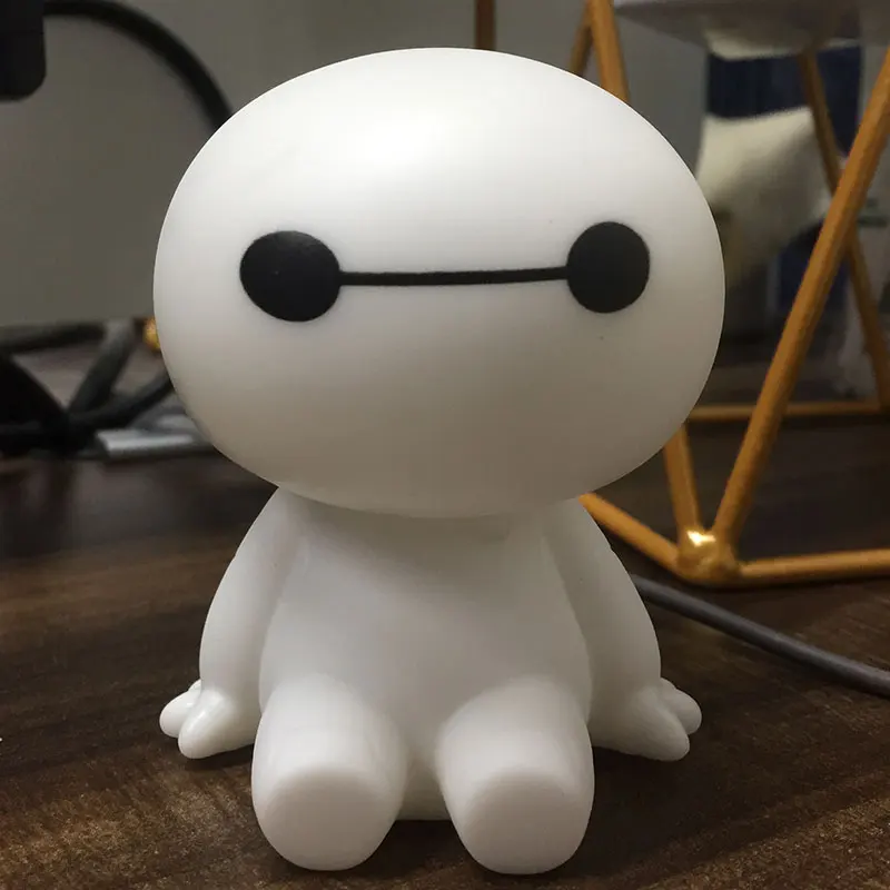 Робот Baymax с милой виброголовкой украшение автомобиля аксессуары подарок