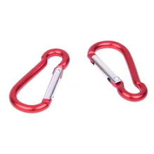 10 S Carabiner Camp Spring Snap Clip Hook Keychain Keyring Climbing Hiking